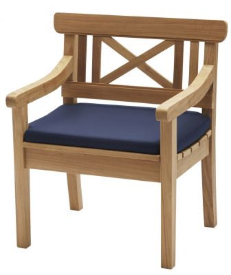 Drachmann Chaise Cushion Coussin d'assise extérieur Skagerak by Fritz Hansen Marine